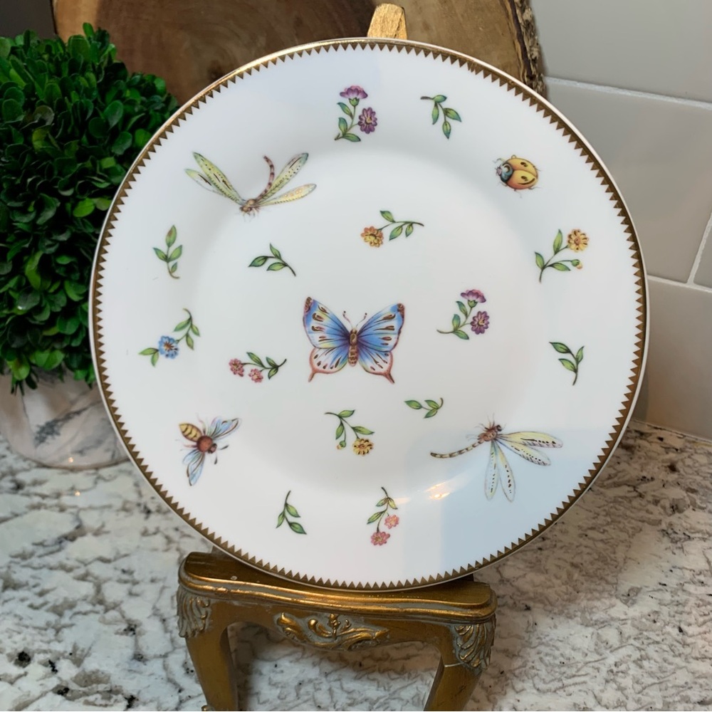 I. Godinger & Company Butterfly Decorative Plate